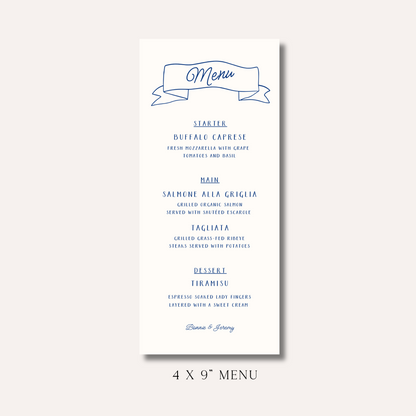 Bonnie OG Menu