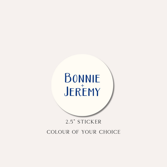 Bonnie OG Sticker Sheet (12 Stickers Per Sheet)