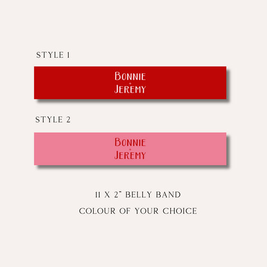 Bonnie Pink Bellyband