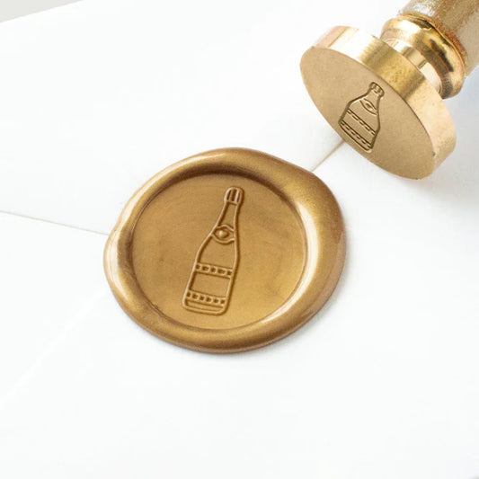 Champagne Bottle Wax Seal