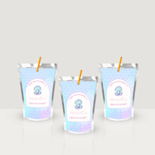 Pretty As A Pearl Capri Sun Juice Label