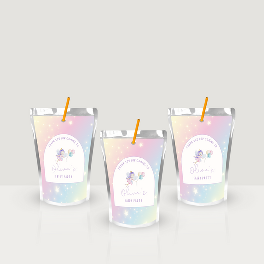 A Little Fairy Magic Capri Sun Juice Label