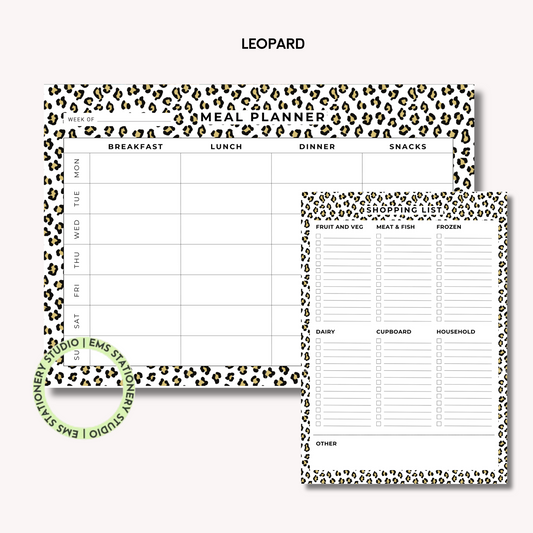 Leopard- The Shopping Duo