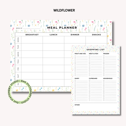 Meal Planning Duo: Weekly Meal Planner and Grocery List