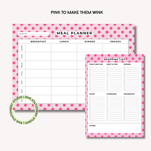 Pink To Make Them Wink- The Shopping Duo