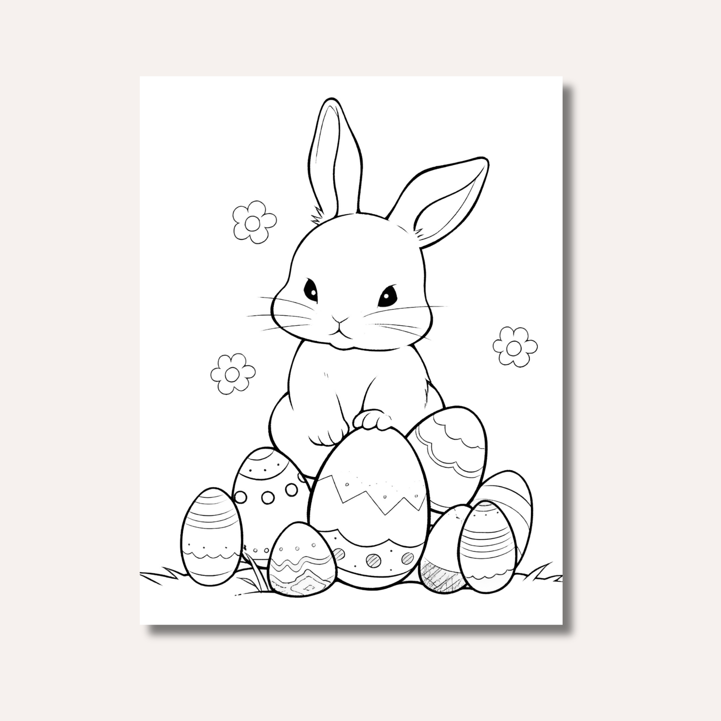 Easter Colouring Book
