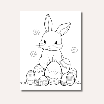 Easter Colouring Book