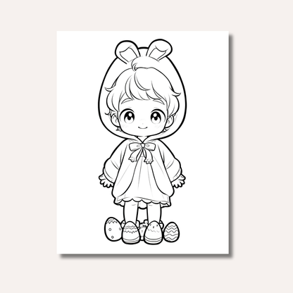 Easter Colouring Book