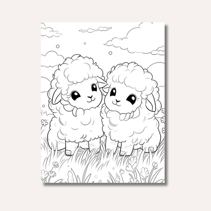 Easter Colouring Book