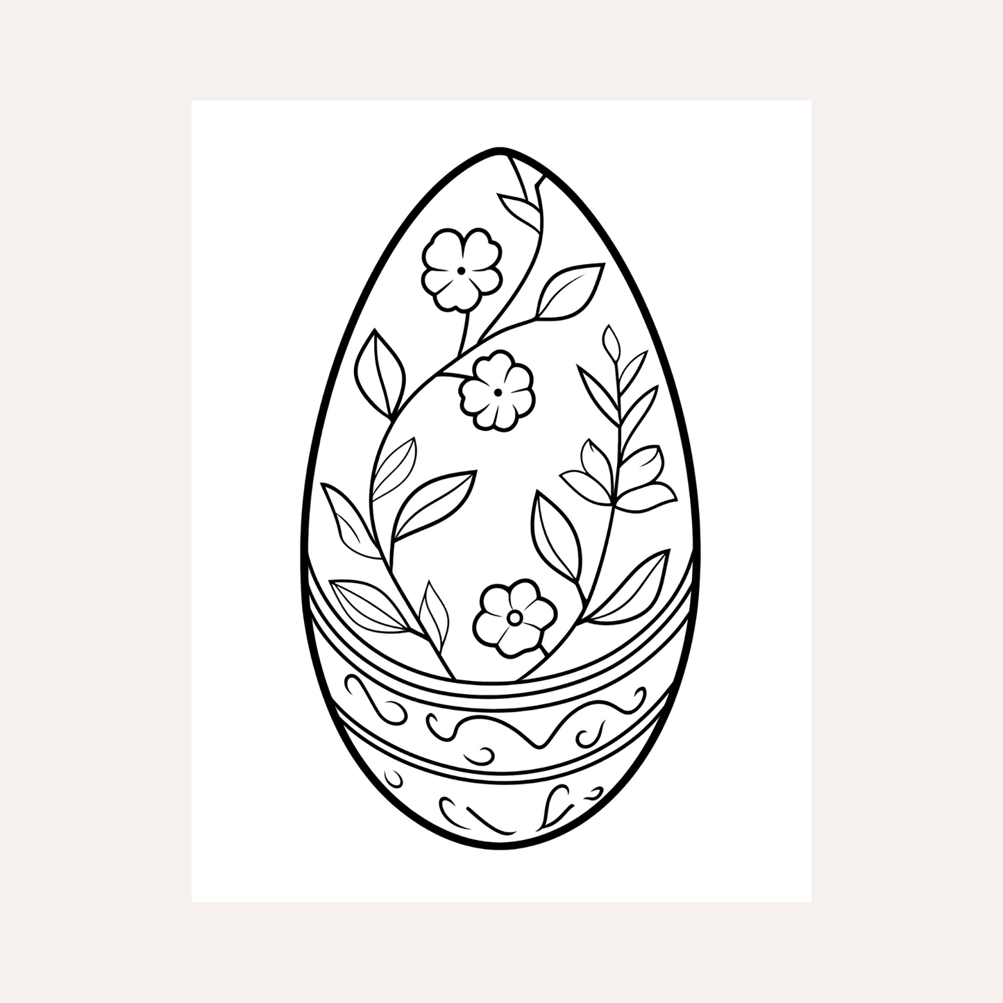Easter Colouring Book