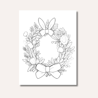 Easter Colouring Book