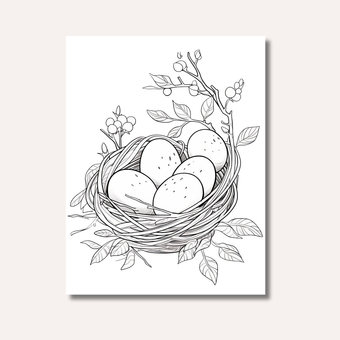 Easter Colouring Book