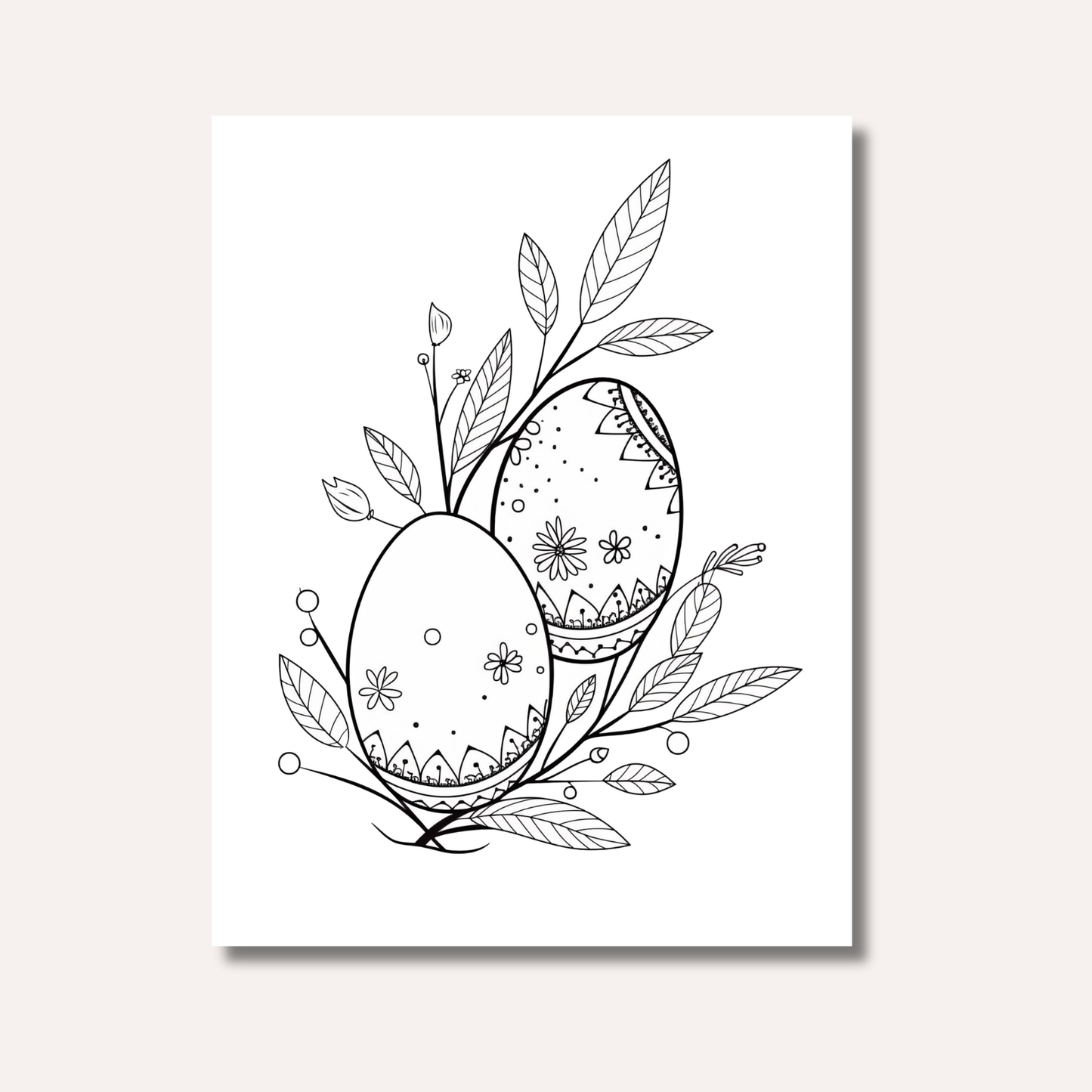 Easter Colouring Book