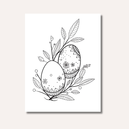 Easter Colouring Book