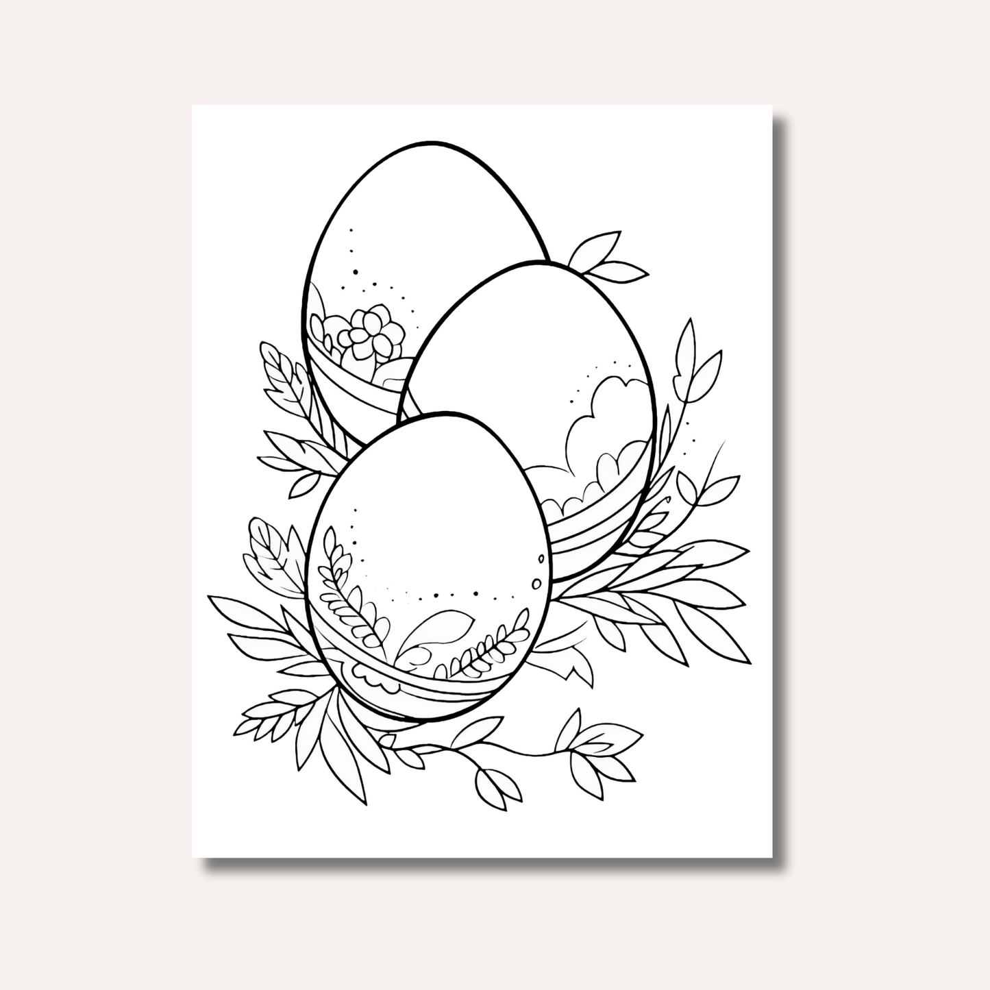 Easter Colouring Book