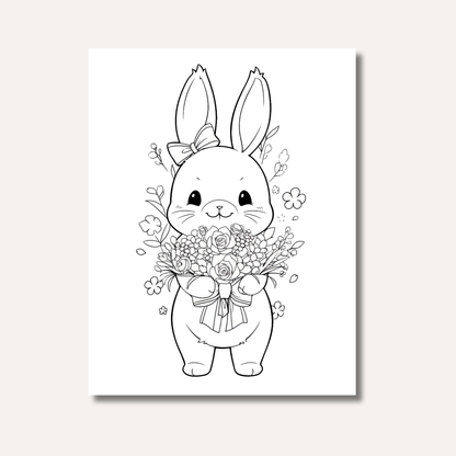 Easter Colouring Book