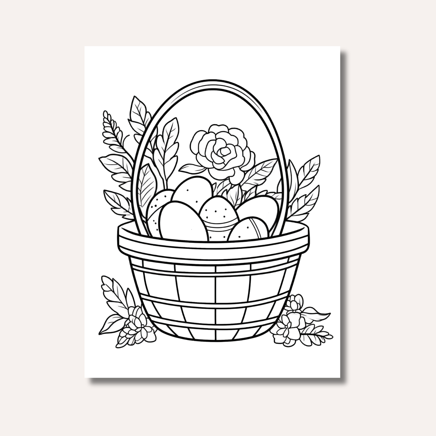 Easter Colouring Book