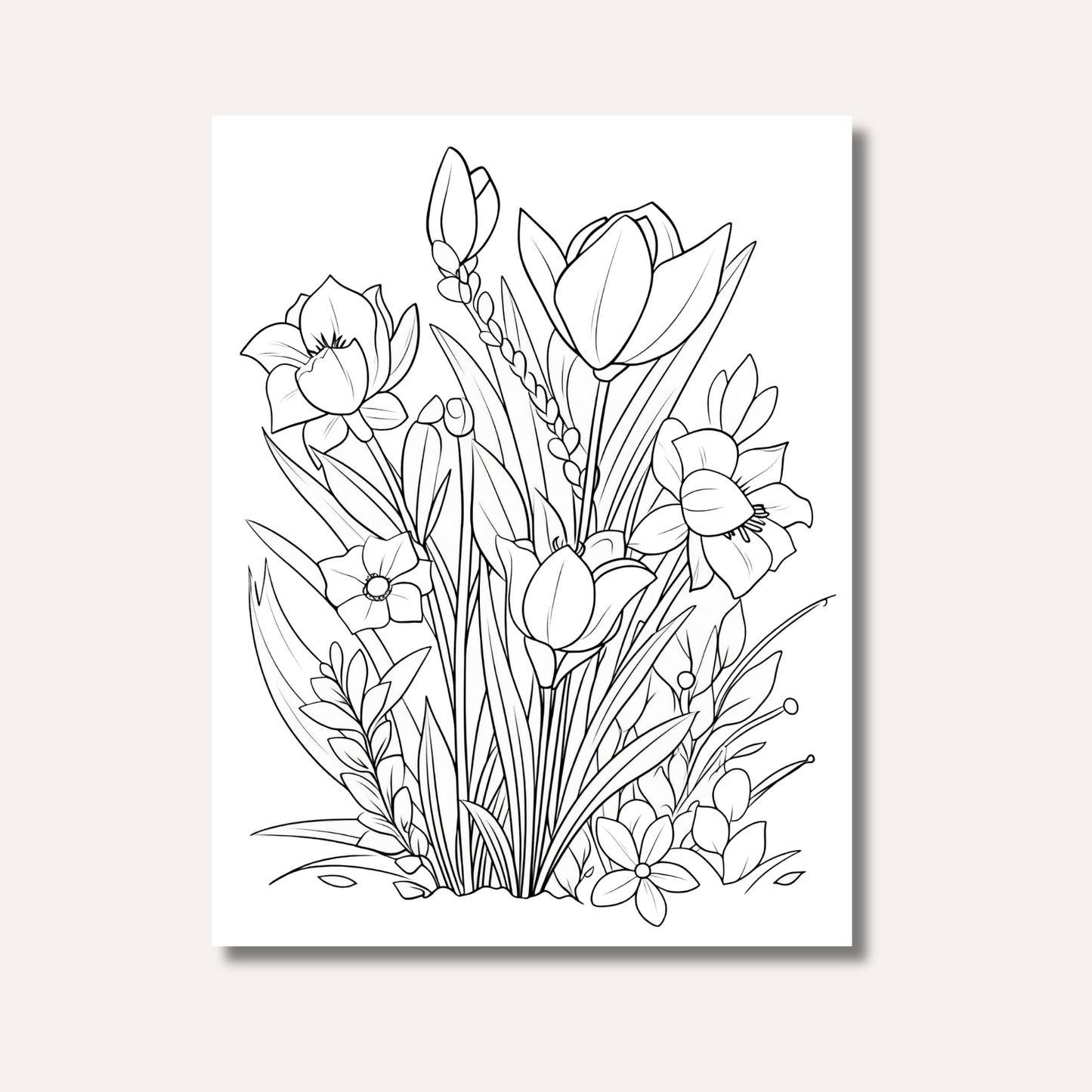 Easter Colouring Book