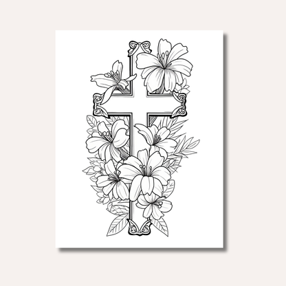 Easter Colouring Book