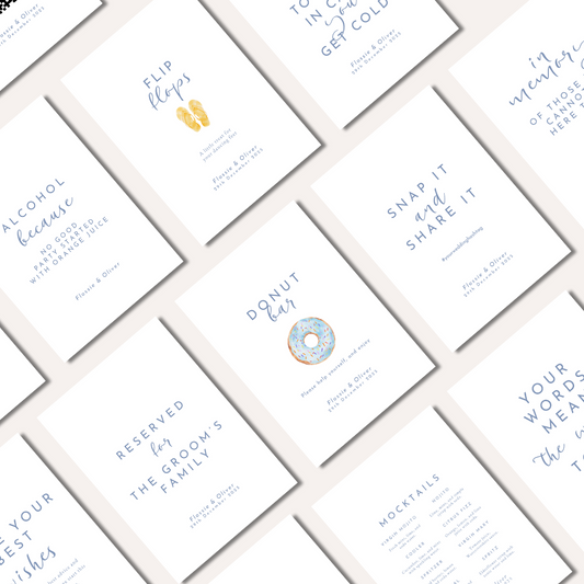 Flossie: Complete Sign Collection (Over 100 Signs 5X7") DIGITAL DOWNLOAD