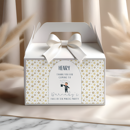 Magician Gable Box Label