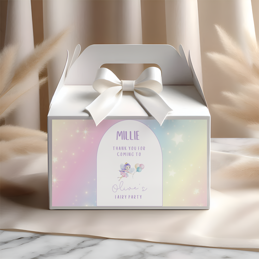 Fairy Gable Box Label