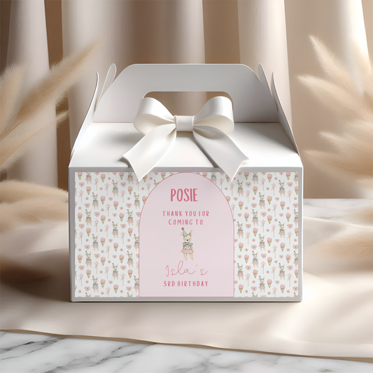 Bunny Gable Box Label