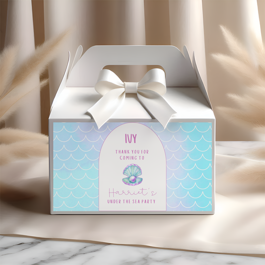 Pearl Gable Box Label