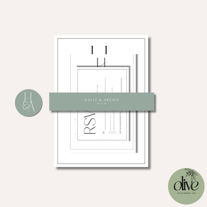 Halle Invitation Bundle