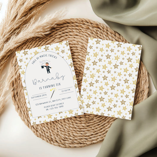 Magician Party Invitation