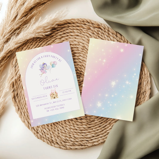 Fairy Party Invitation