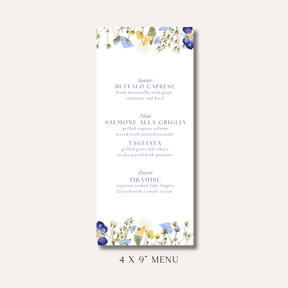 Isla Menu