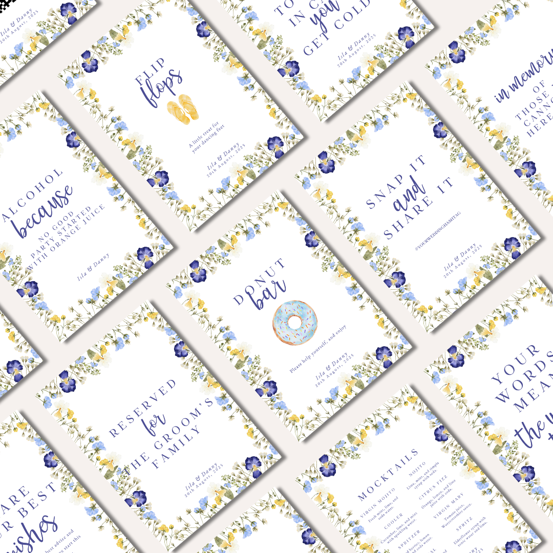 Isla: Complete Sign Collection (Over 100 Signs 5X7") DIGITAL DOWNLOAD