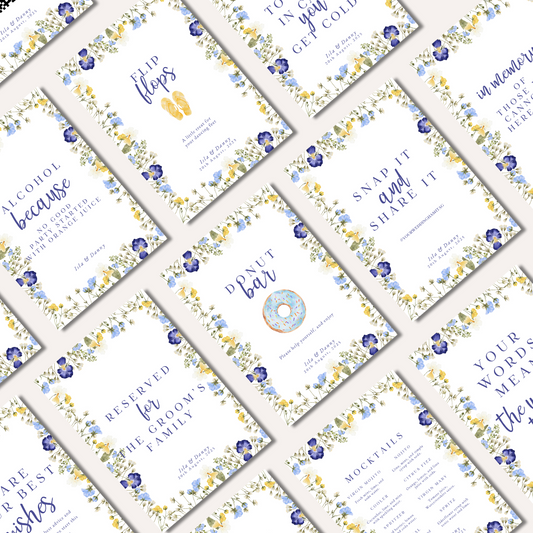 Isla: Complete Sign Collection (Over 100 Signs 5X7") DIGITAL DOWNLOAD