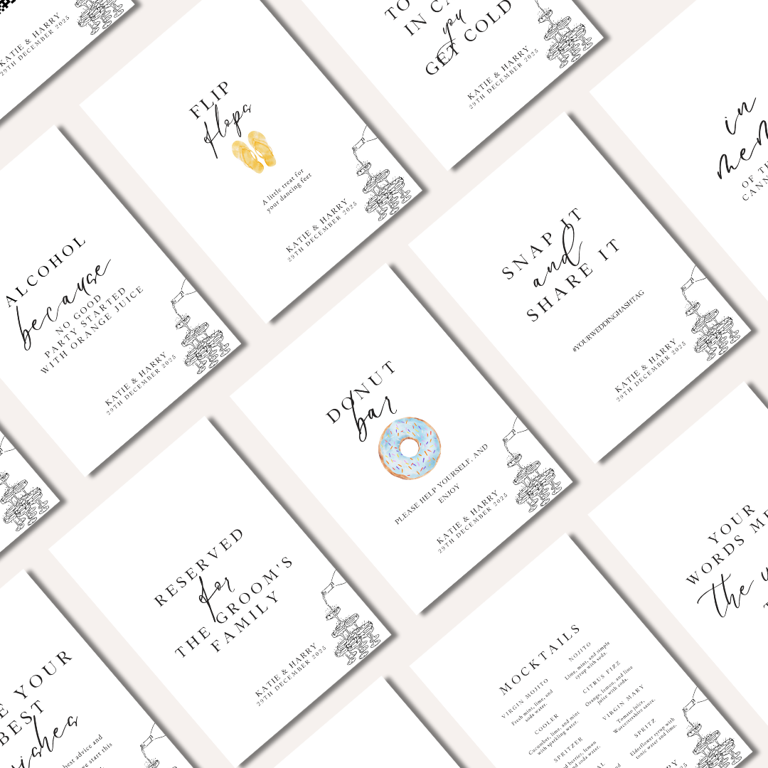 Katie: Complete Sign Collection (Over 100 Signs 5X7") DIGITAL DOWNLOAD