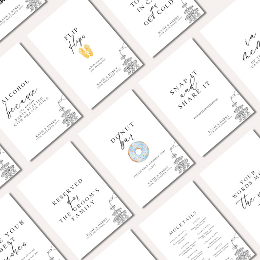 Katie: Complete Sign Collection (Over 100 Signs 5X7") DIGITAL DOWNLOAD