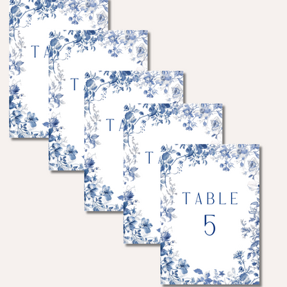 Table Numbers- Margot