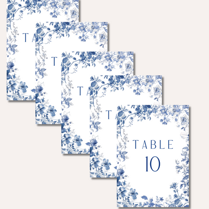 Table Numbers- Margot