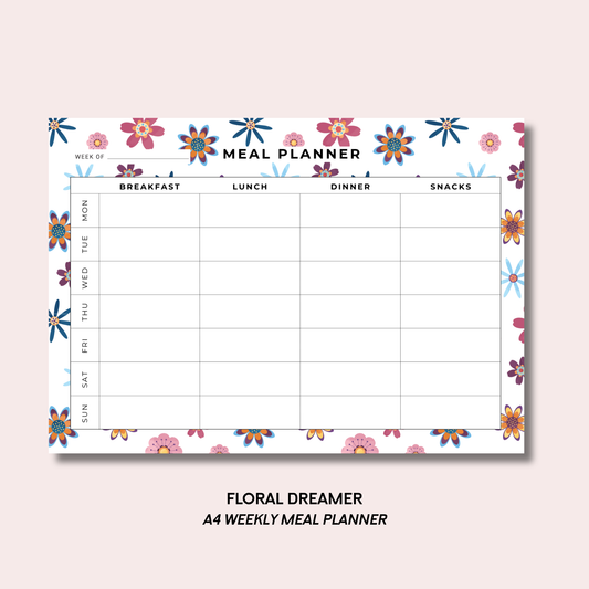 Flower Dreamer Meal Planner