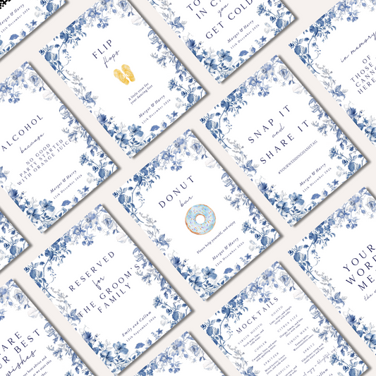 Margot: Complete Sign Collection (Over 100 Signs 5X7") DIGITAL DOWNLOAD