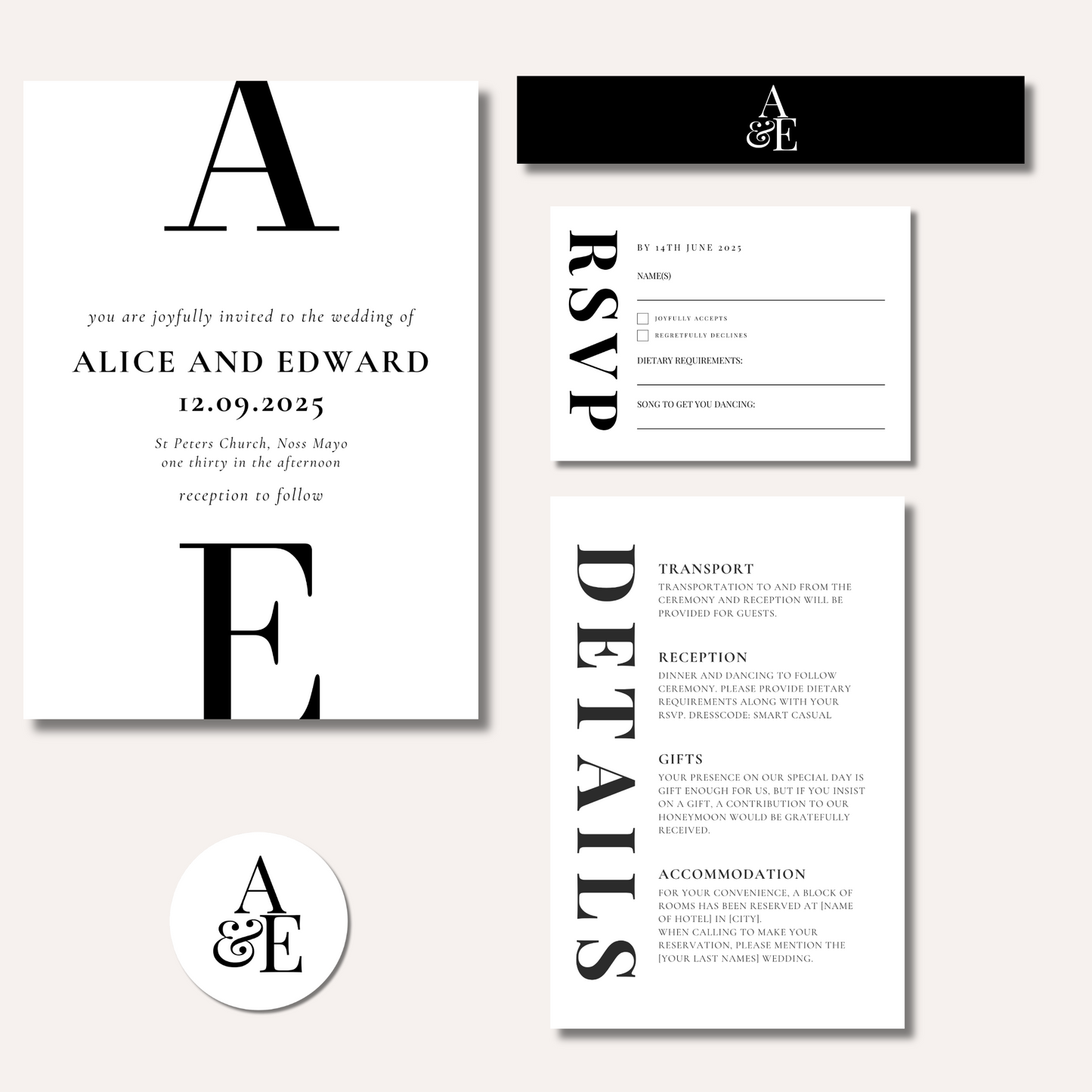 Alice Invitation Bundle