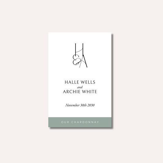 Halle Wine Label