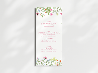 Millie Menu