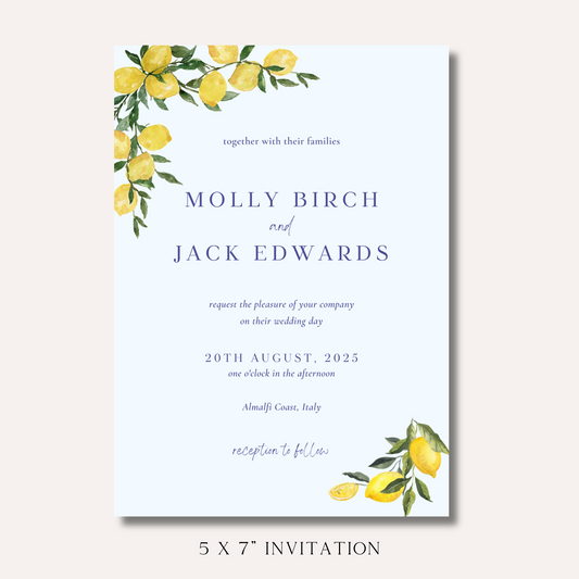 Molly Invitation