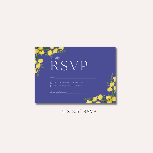 Molly RSVP Card