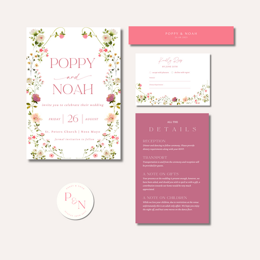 Poppy Invitation Bundle