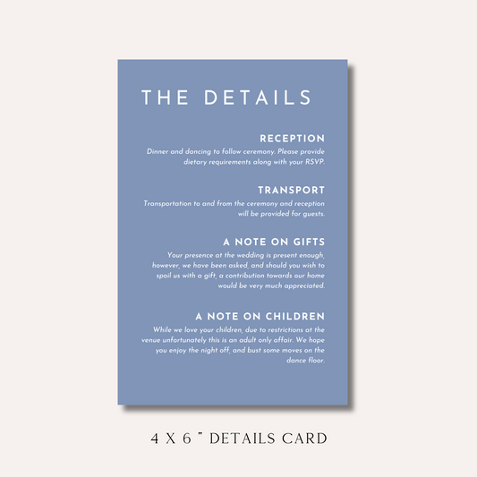 Flossie Details Card