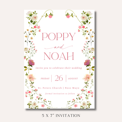 Poppy Invitation Bundle