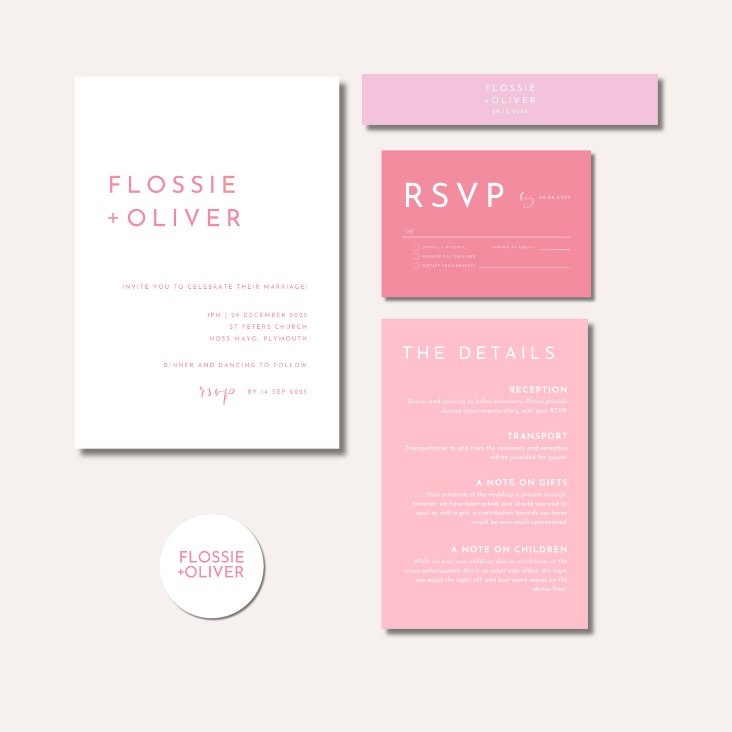 Flossie Invitation Bundle