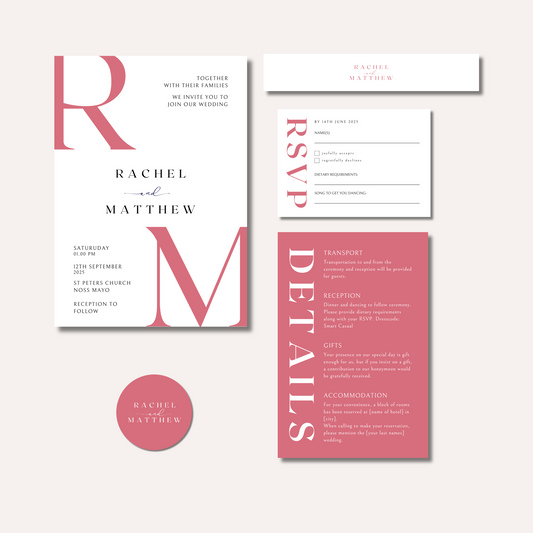 Rachel Invitation Bundle